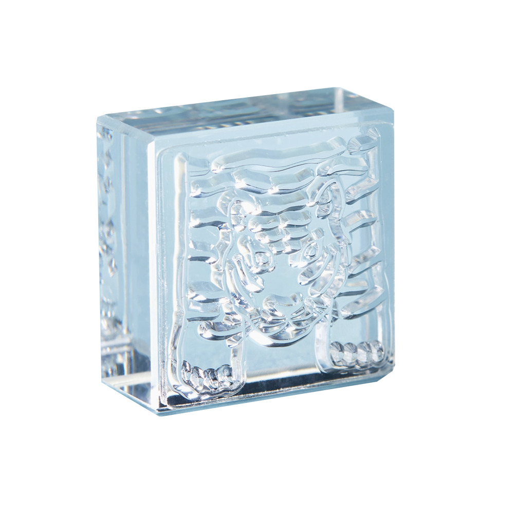 King Jim Kori Jirushi Crystal Clarity Medium Stamp - Tiger