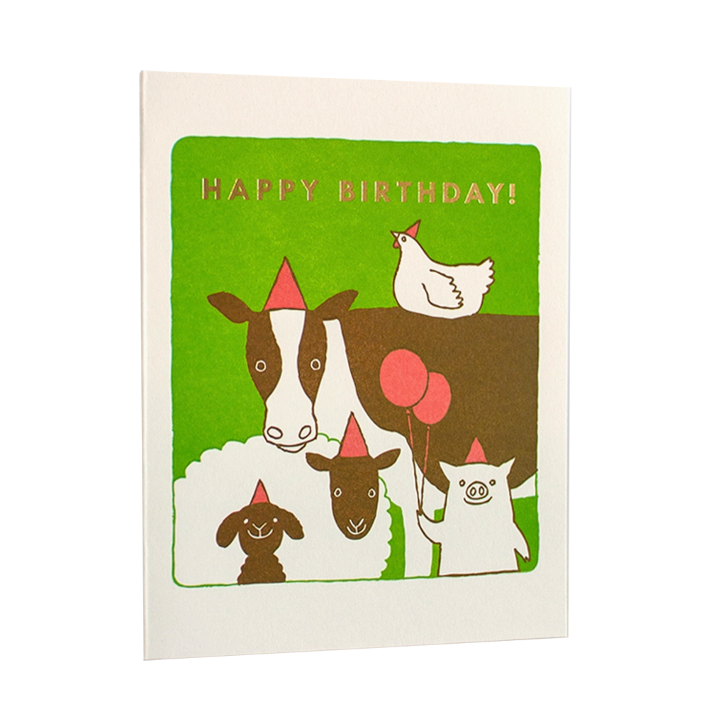 Farm Birthday Card