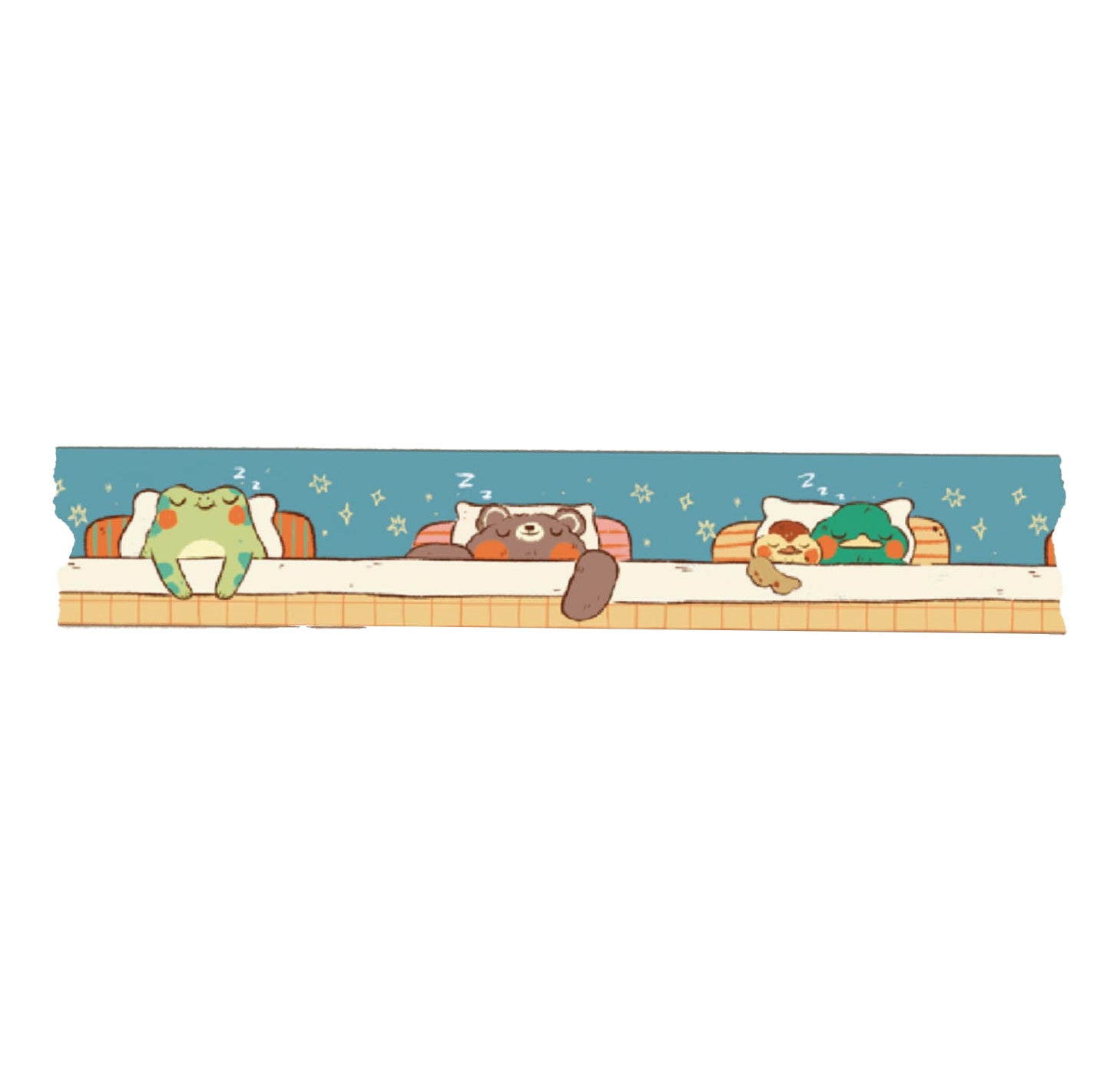 Snoozy Friends Washi Tape - M.Lovewell