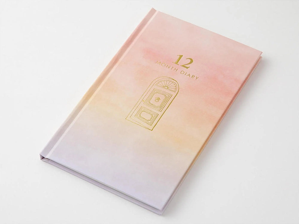 Midori 12-Month Diary - Gate Pink