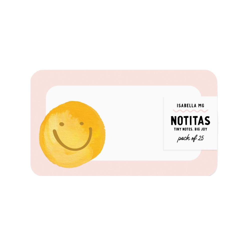 Smiley Notitas Mini Notes
