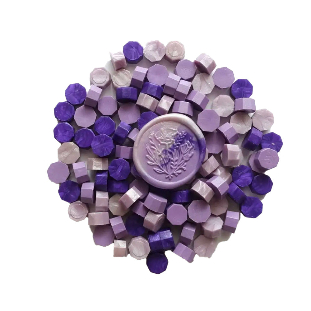 Mixed Purple Lavender Lilac Sealing Wax Beads