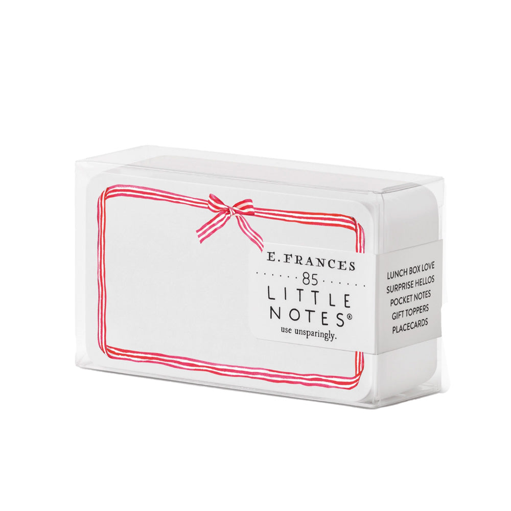 Red Ribbon Candy Little Notes