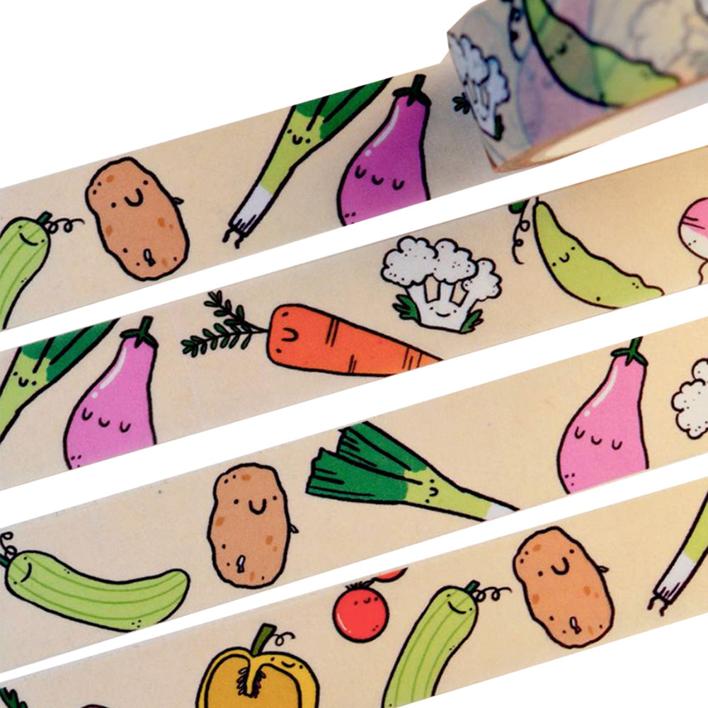 Veggie Pals Washi Tape - M.Lovewell