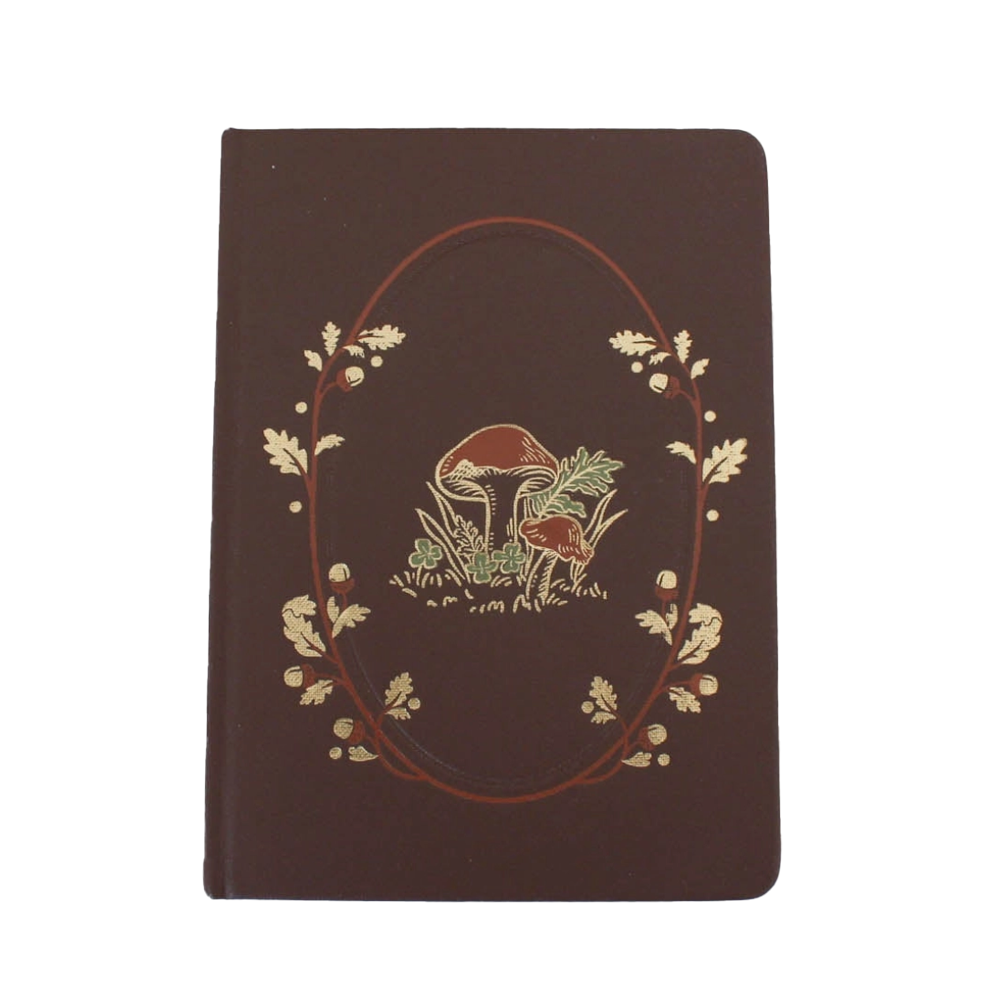 Mushroom & Acorns B6 Dot Grid Journal
