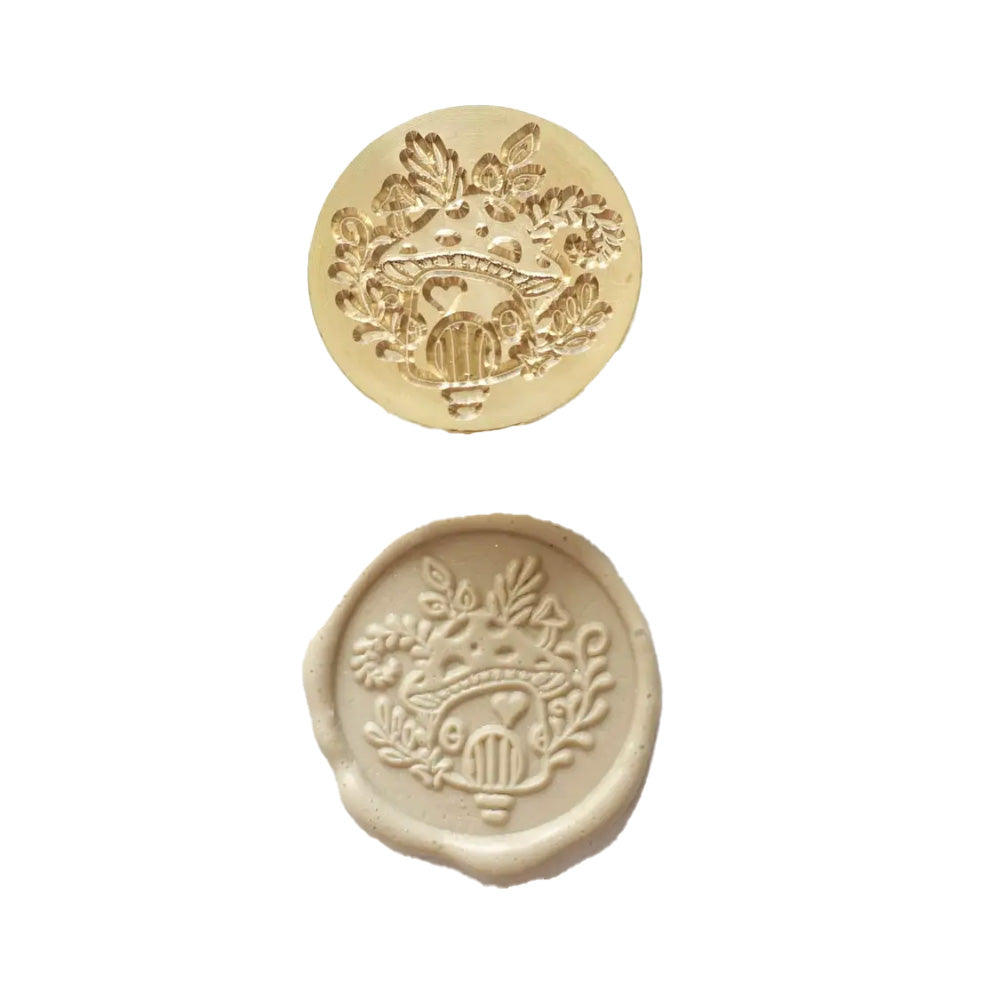 Mushroom House Wax Seal Stamp Head Only