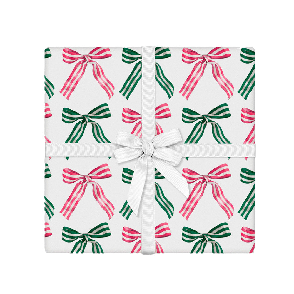 Ribbon Candy Bows Roll of Gift Wrap