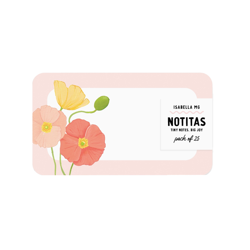 Poppy Notitas Mini Notes