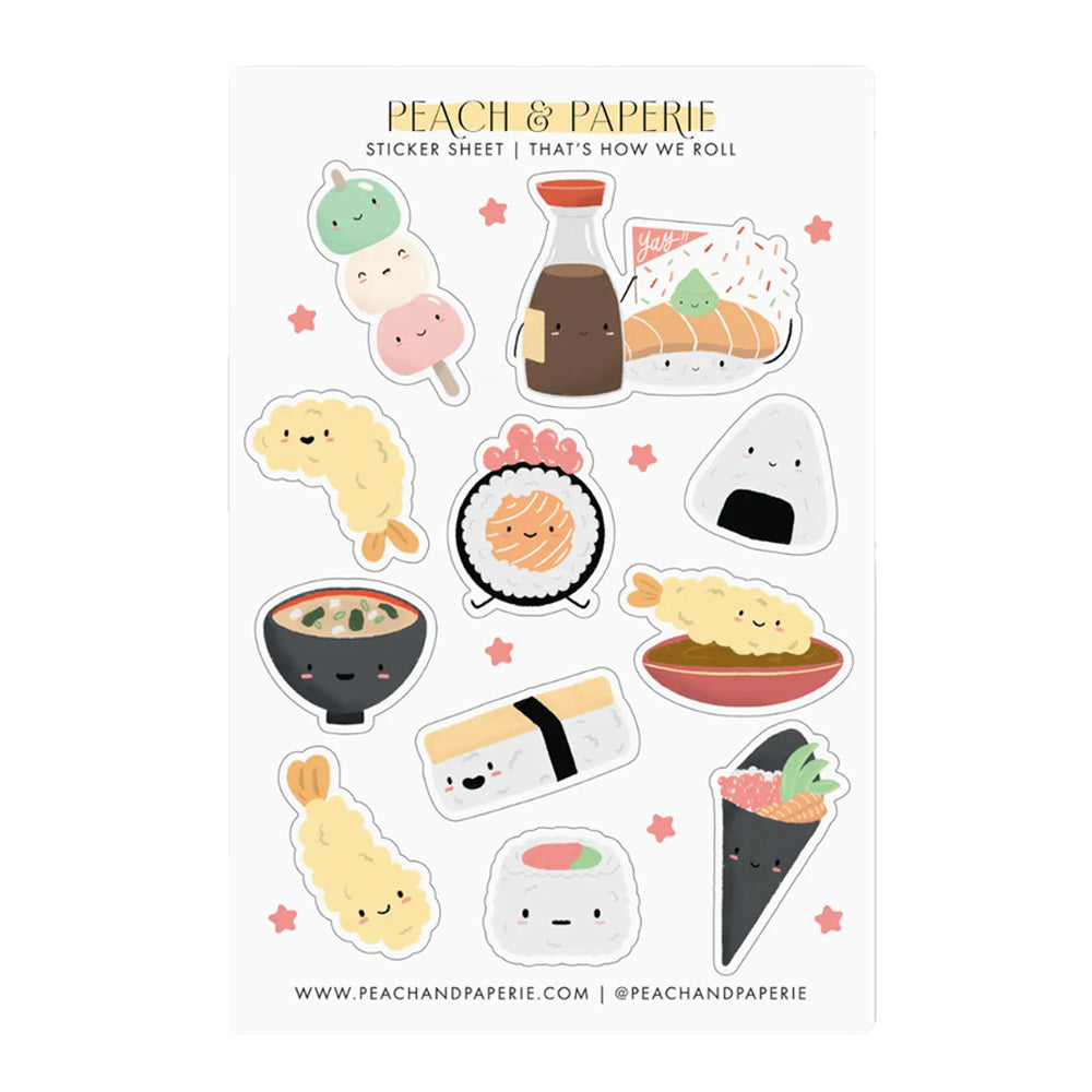 That's How We Roll Sticker Sheet