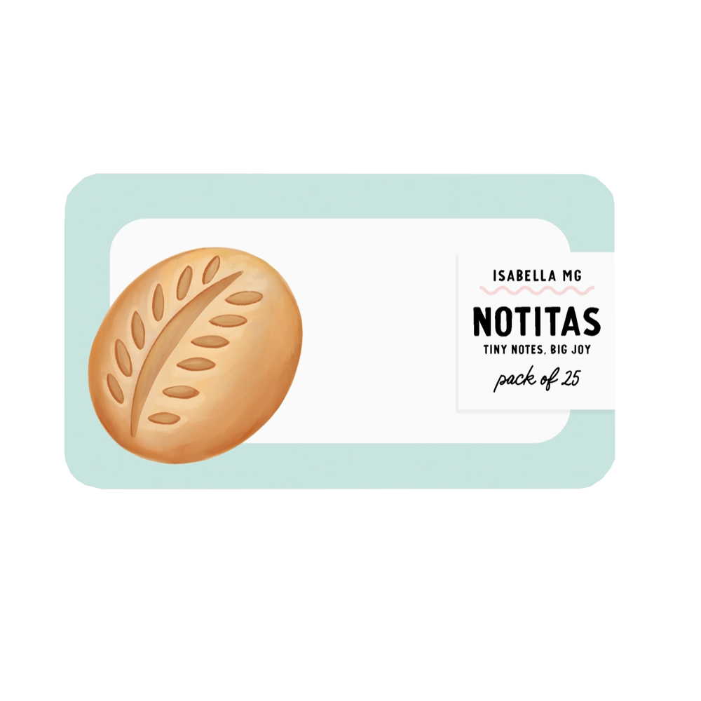 Sourdough Notitas Mini Notes