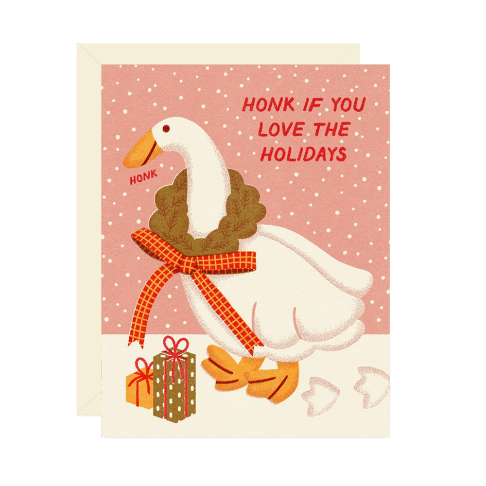 Holiday Goose Card