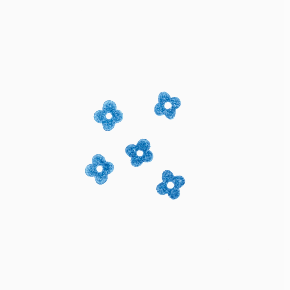 King Jim Kori Jirushi Crystal Clarity Small Stamp - Tiny flowers