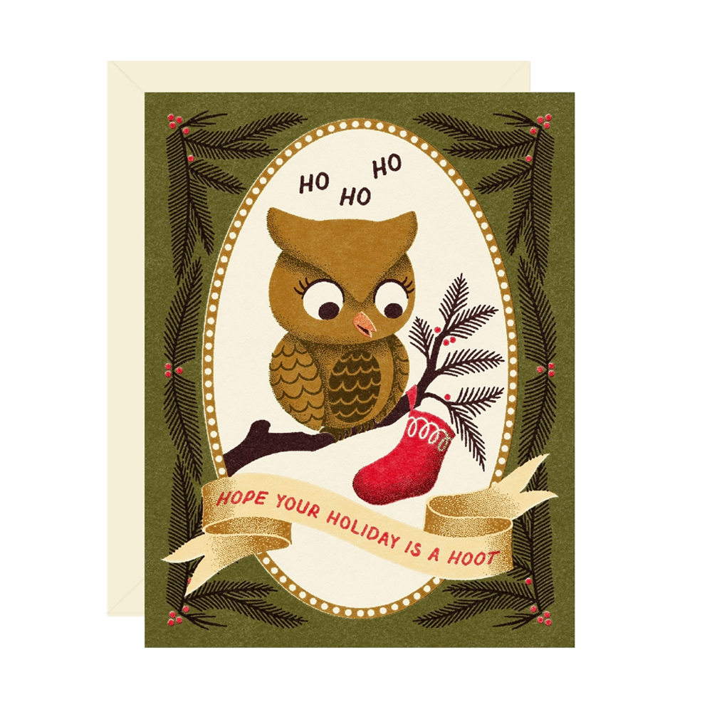 Holiday Hoot Card