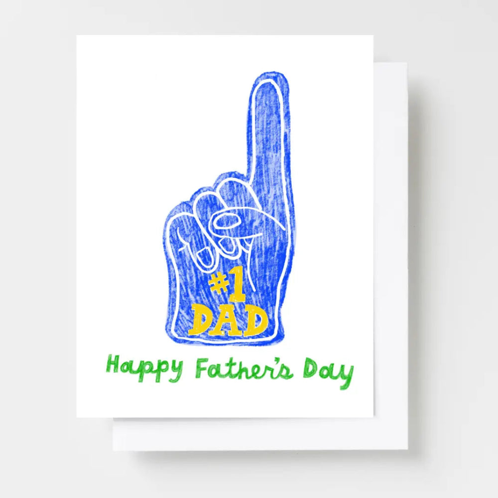 #1 Dad Card - M.Lovewell