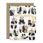 Pandas Galore Birthday Card