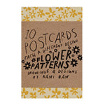 Flower Patterns Postcard Pack