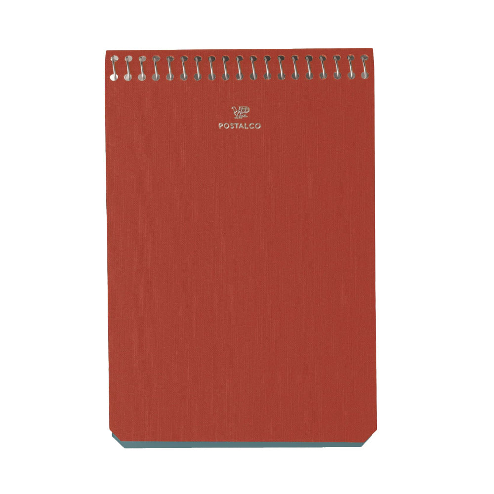 Postalco A6 Grid Notebook - Signal Red