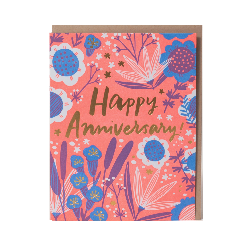 Anniversary Garden Card