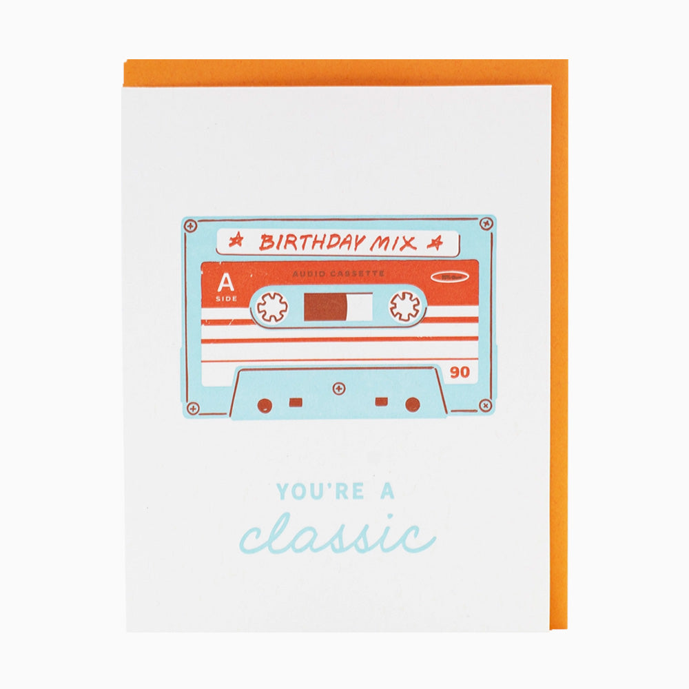 Cassette Tape Birthday Card