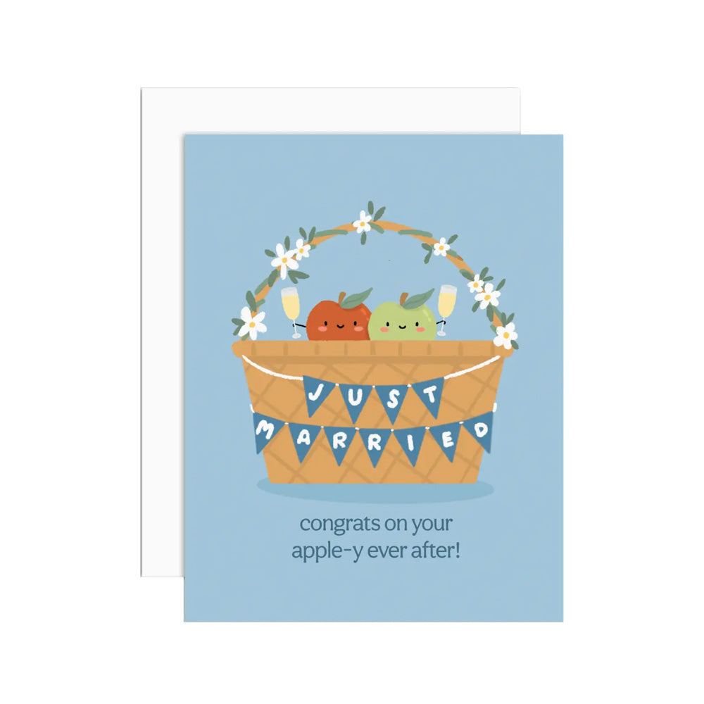 Apple-Y Ever After Card