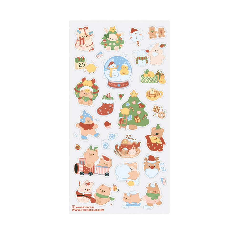 Christmas Is Here! Sticker Sheet