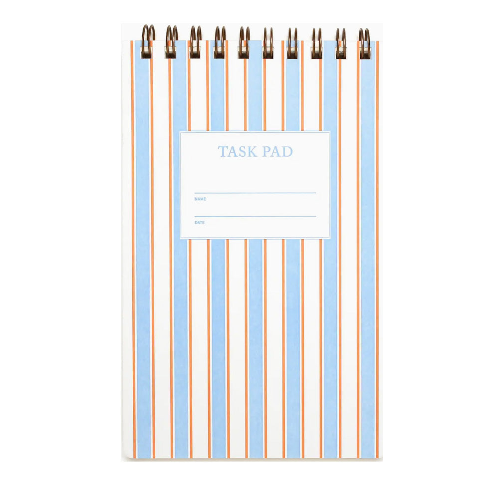 Task Pad Notebook - French Stripes