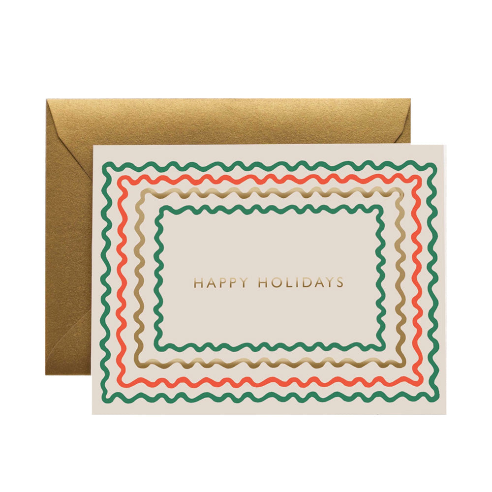Holiday Ribbon Card - Boxed Set of 8