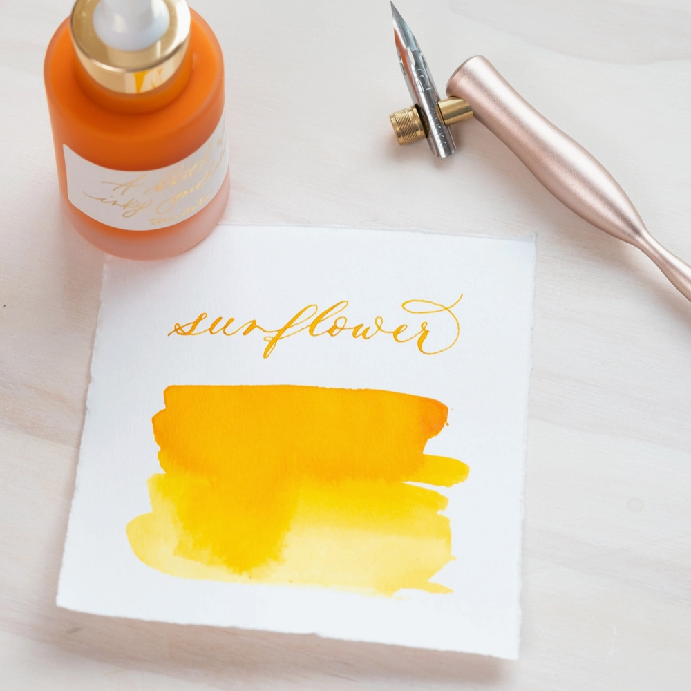 Tom's Studio Calligraphy Ink - Sunflower
