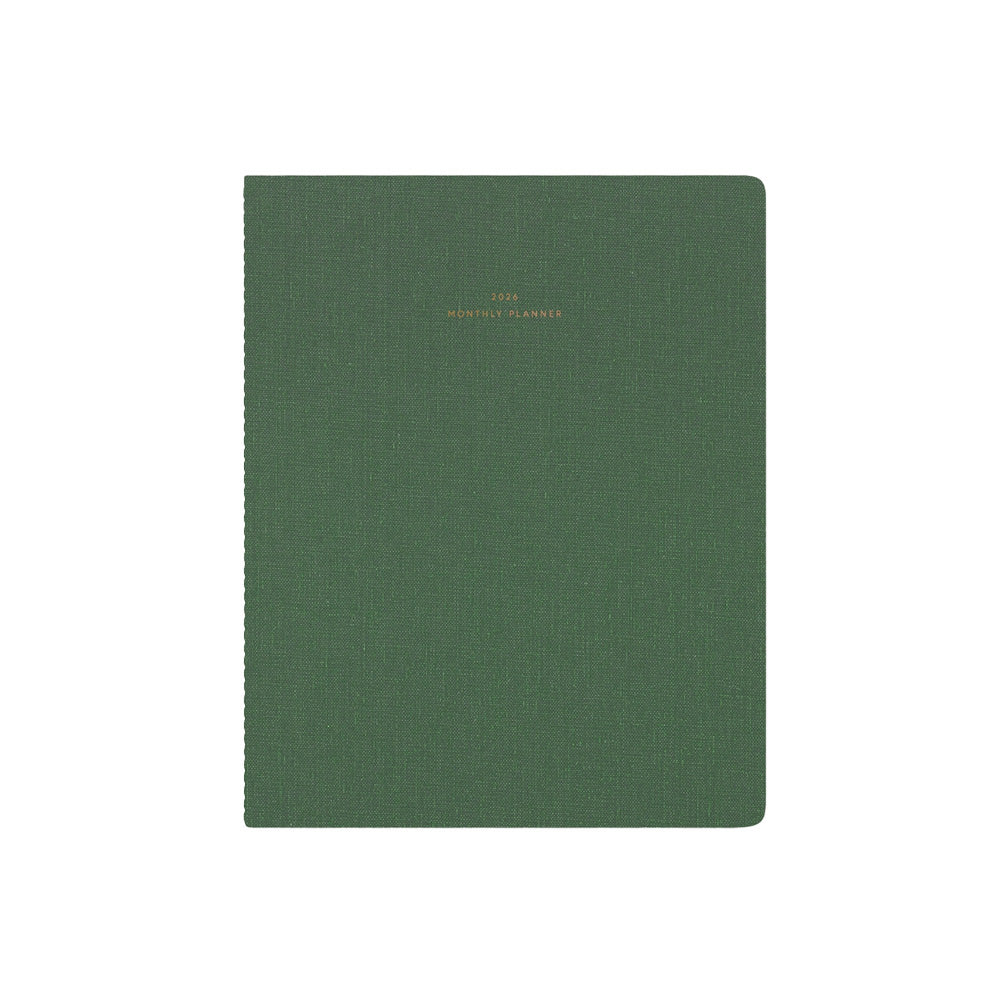 Appointed 2026 Monthly Planner - Fern Green