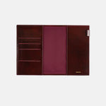 2024 Hobonichi Techo Cousin A5 Cover Only - Leather: Taut (Bordeaux)