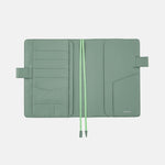 2024 Hobonichi Techo Cousin A5 Cover Only - Leather: Water Green