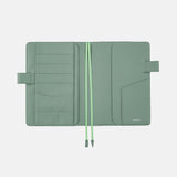 2024 Hobonichi Techo Cousin A5 Cover Only - Leather: Water Green