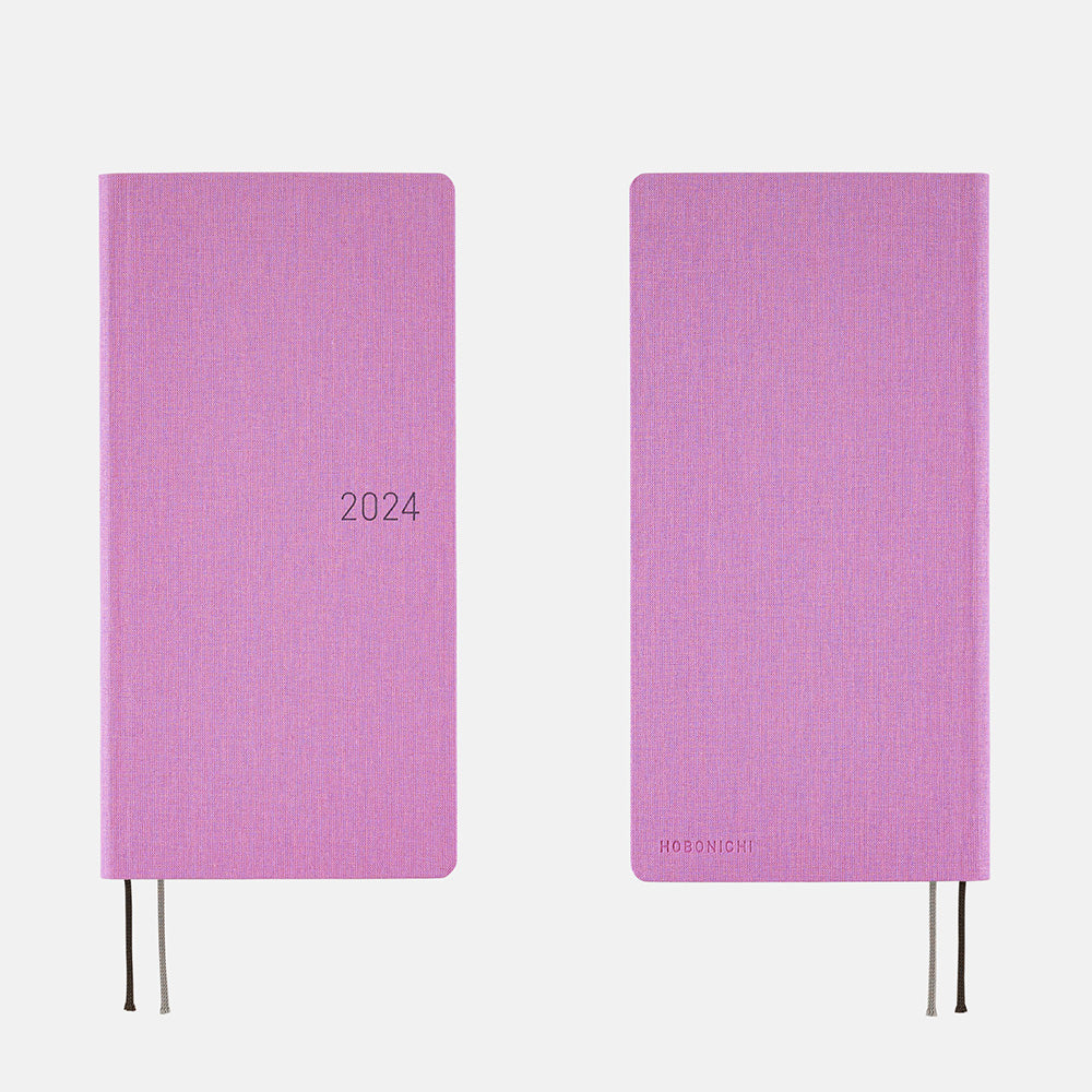 2024 Hobonichi Techo English MEGA Weeks - Lavender