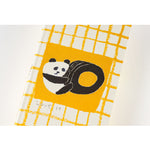 2024 Hobonichi Techo English Weeks - Jin Kitamura: Love it (Panda) Yellow Plaid