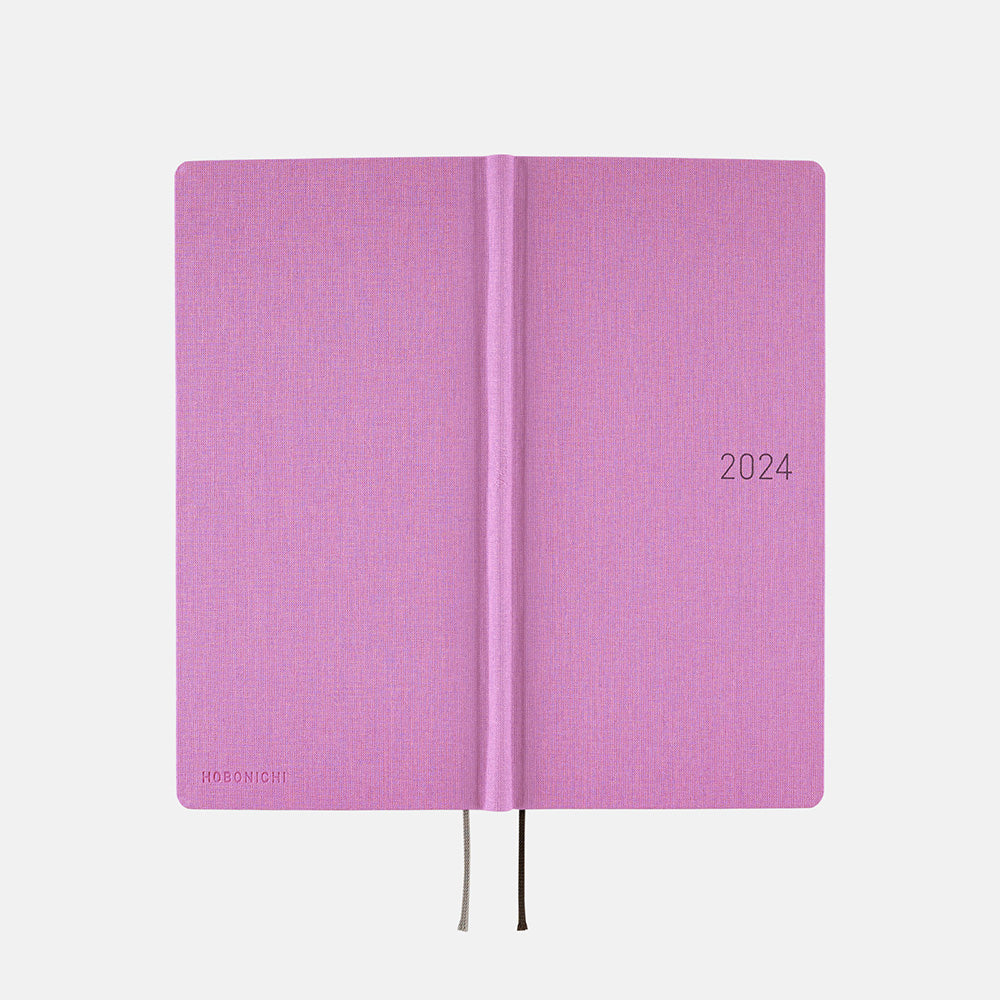 2024 Hobonichi Techo English Weeks - Lavender