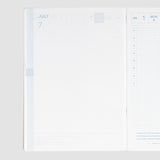 2024 Hobonichi Techo HON A5 Japanese Hardcover Planner Book - Paper Series: Black Gingham