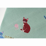 2024 Hobonichi Techo HON A6 English Hardcover Planner Book - Bow & Tie: Cats & Me