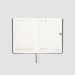 2024 Hobonichi Techo HON A6 English Hardcover Planner Book - Slash (Navy)