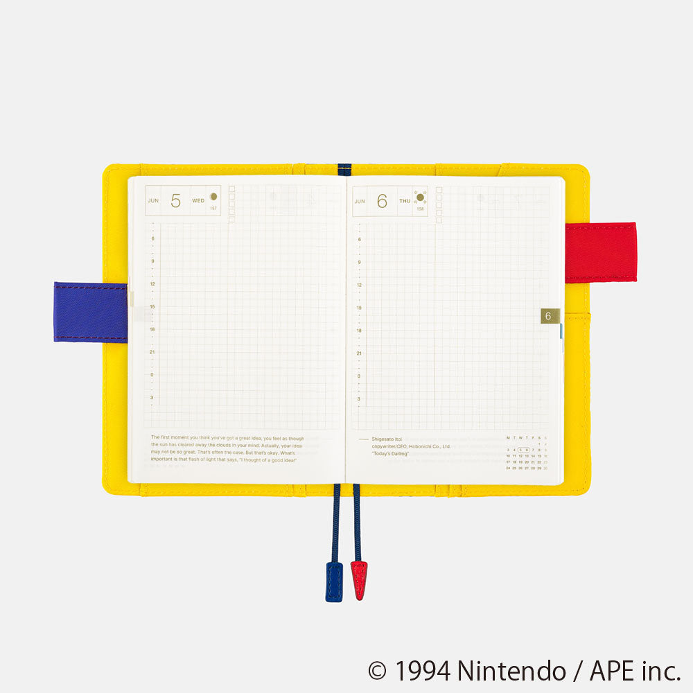 2024 Hobonichi Techo Original A6 Cover Only - MOTHER: Attention!