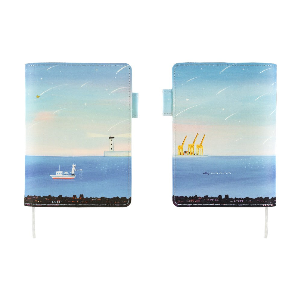 2026-2030 Hobonichi Techo 5-Year Japanese A6 - Hiroko Kubota: The Sea's Dream at Dawn