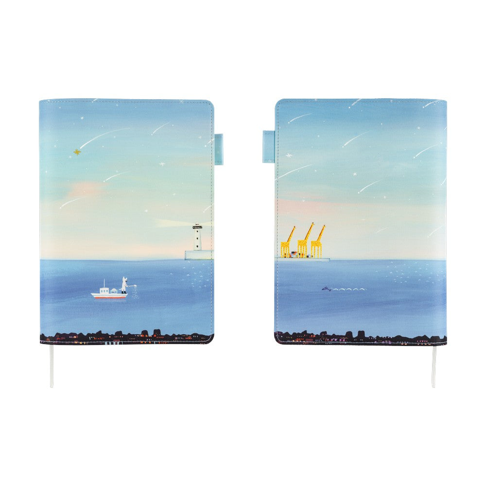 2026-2030 Hobonichi Techo 5-Year Japanese A5 - Hiroko Kubota: The Sea's Dream at Dawn