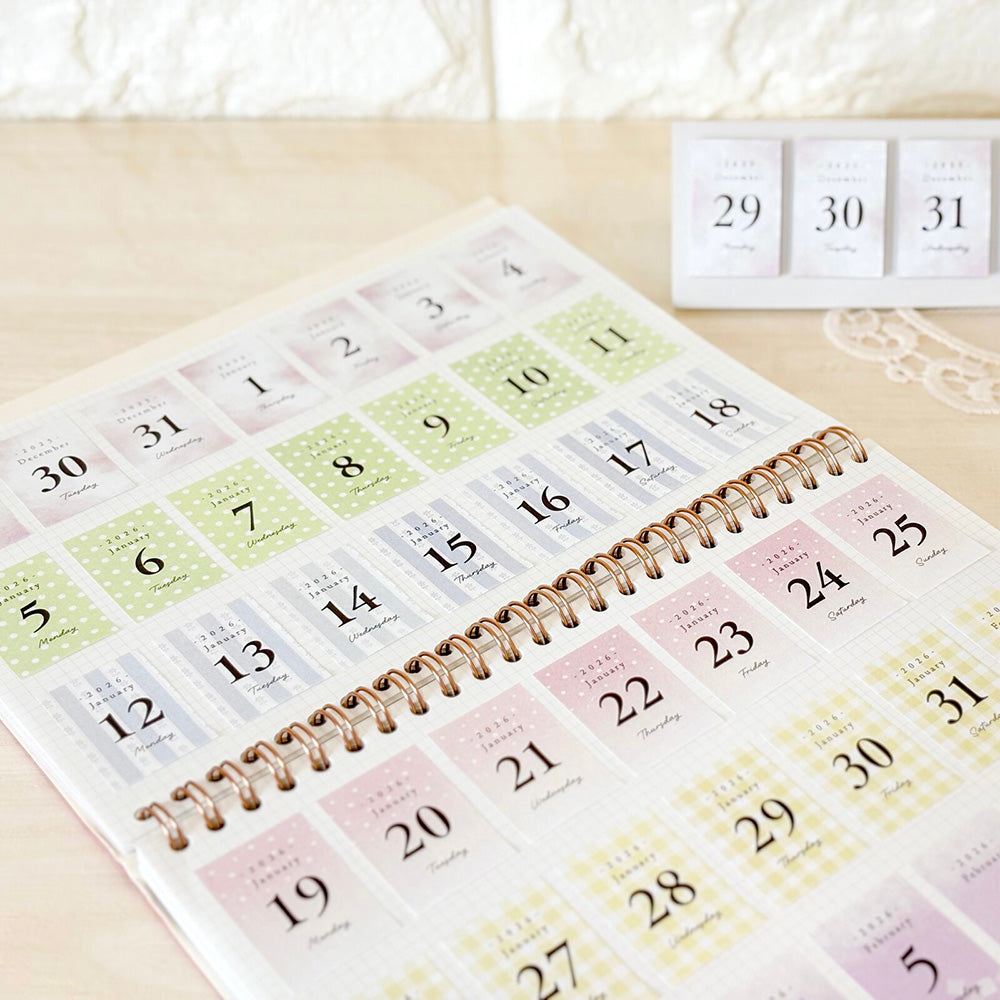 2026 Himekuri Sticky Calendar - Awairo