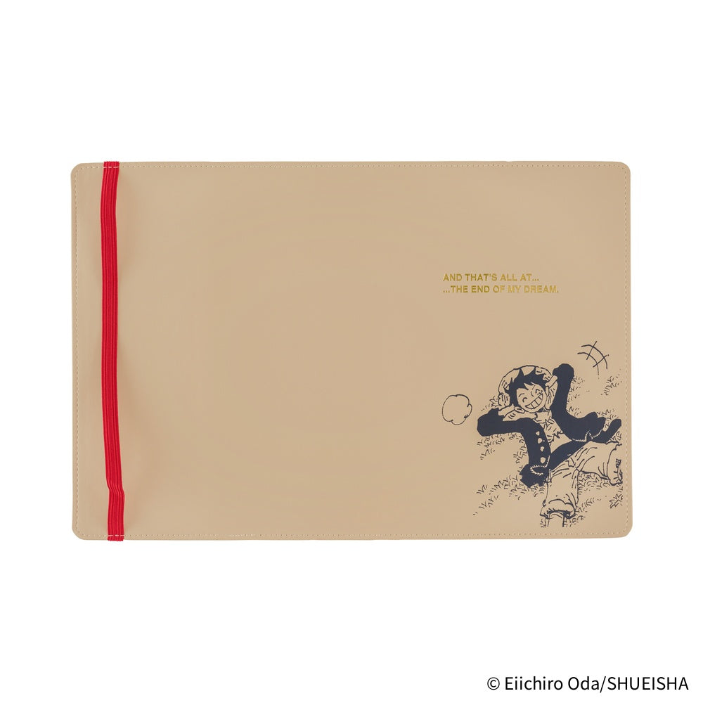 2026 Hobonichi Techo Cousin Planner Book & Cover English A5 - ONE PIECE magazine: End of Luffy's Dream (Sand Beige)