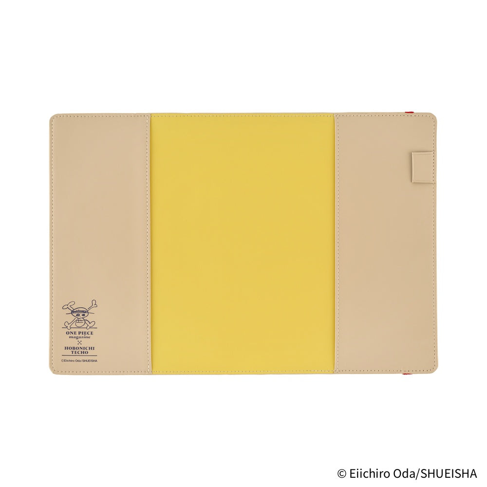 2026 Hobonichi Techo Cousin Planner Book & Cover English A5 - ONE PIECE magazine: End of Luffy's Dream (Sand Beige)