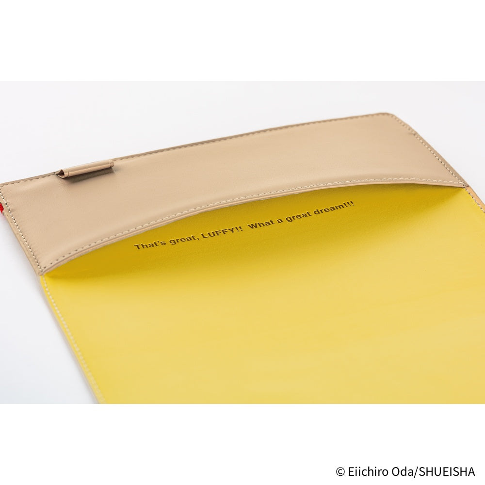 2026 Hobonichi Techo Cousin Planner Book & Cover English A5 - ONE PIECE magazine: End of Luffy's Dream (Sand Beige)