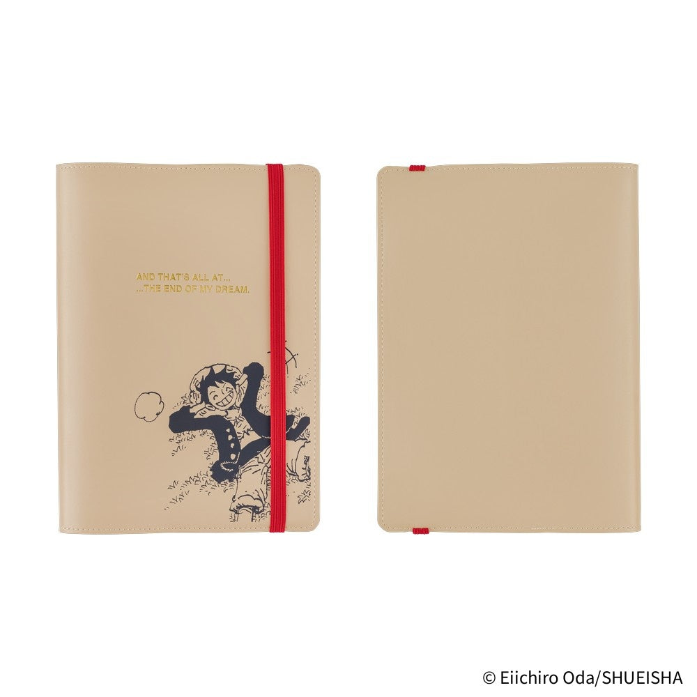 2026 Hobonichi Techo Cousin Planner Book & Cover English A5 - ONE PIECE magazine: End of Luffy's Dream (Sand Beige)