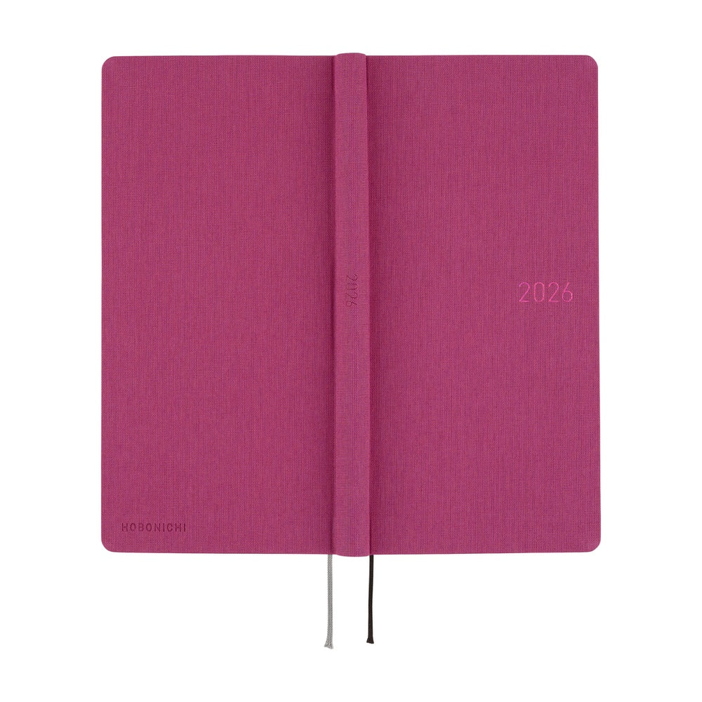 2026 Hobonichi Techo English MEGA Weeks - Colors: Peony Purple