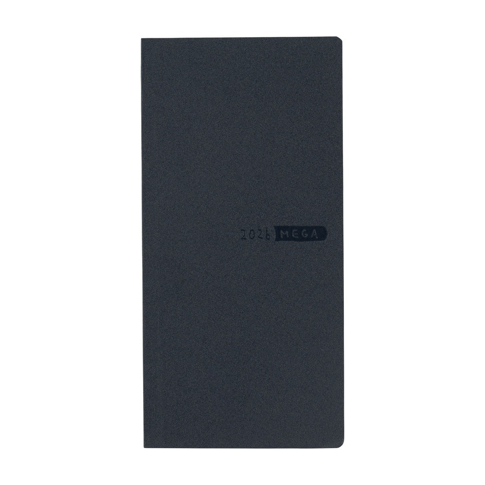 2026 Hobonichi Techo English MEGA Weeks - Sneaker: Indigo Black