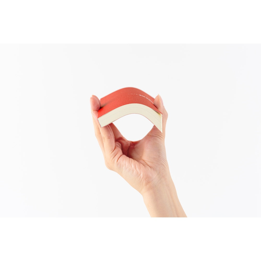 2026 Hobonichi Techo English MEGA Weeks - Sneaker: Tomato Red