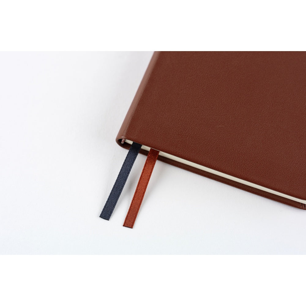 2026 Hobonichi Techo English Weeks - Leather: Wine Brown
